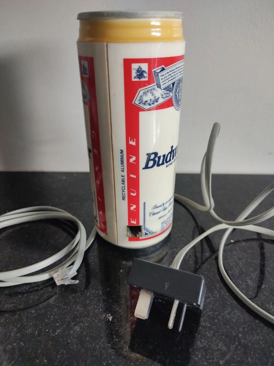 Telefone antigo "retrô" - Budweiser - Foto 5