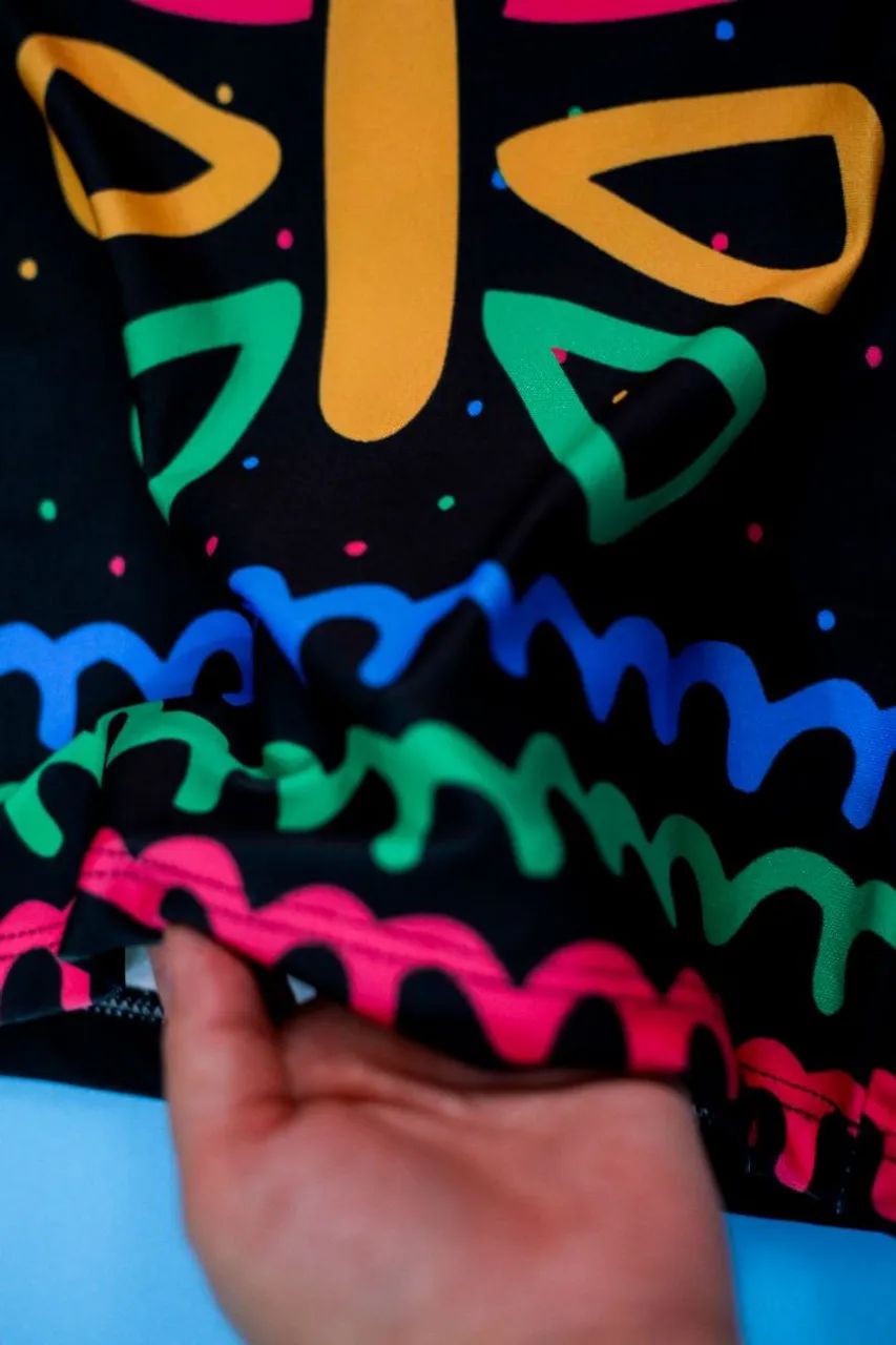 Vestido infantil com estampa de borboleta - Foto 3