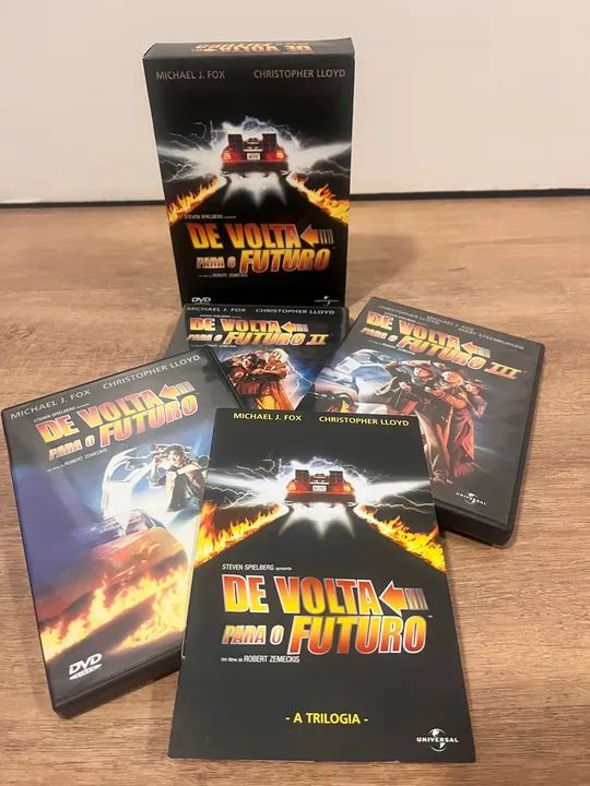 Trilogia De Volta Para o Futuro - DVD