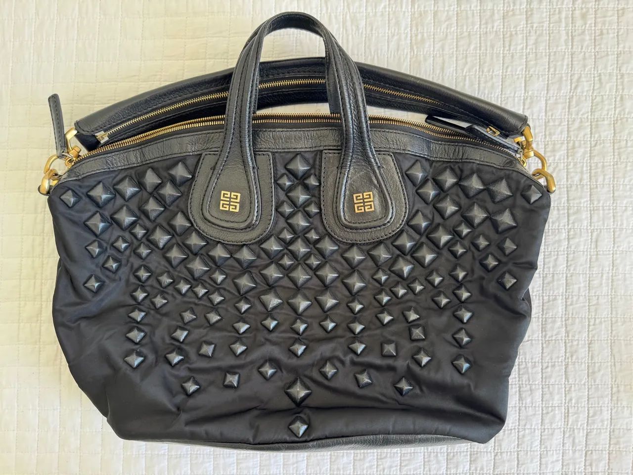 Bolsa Givenchy Nightingale couro  - Foto 3