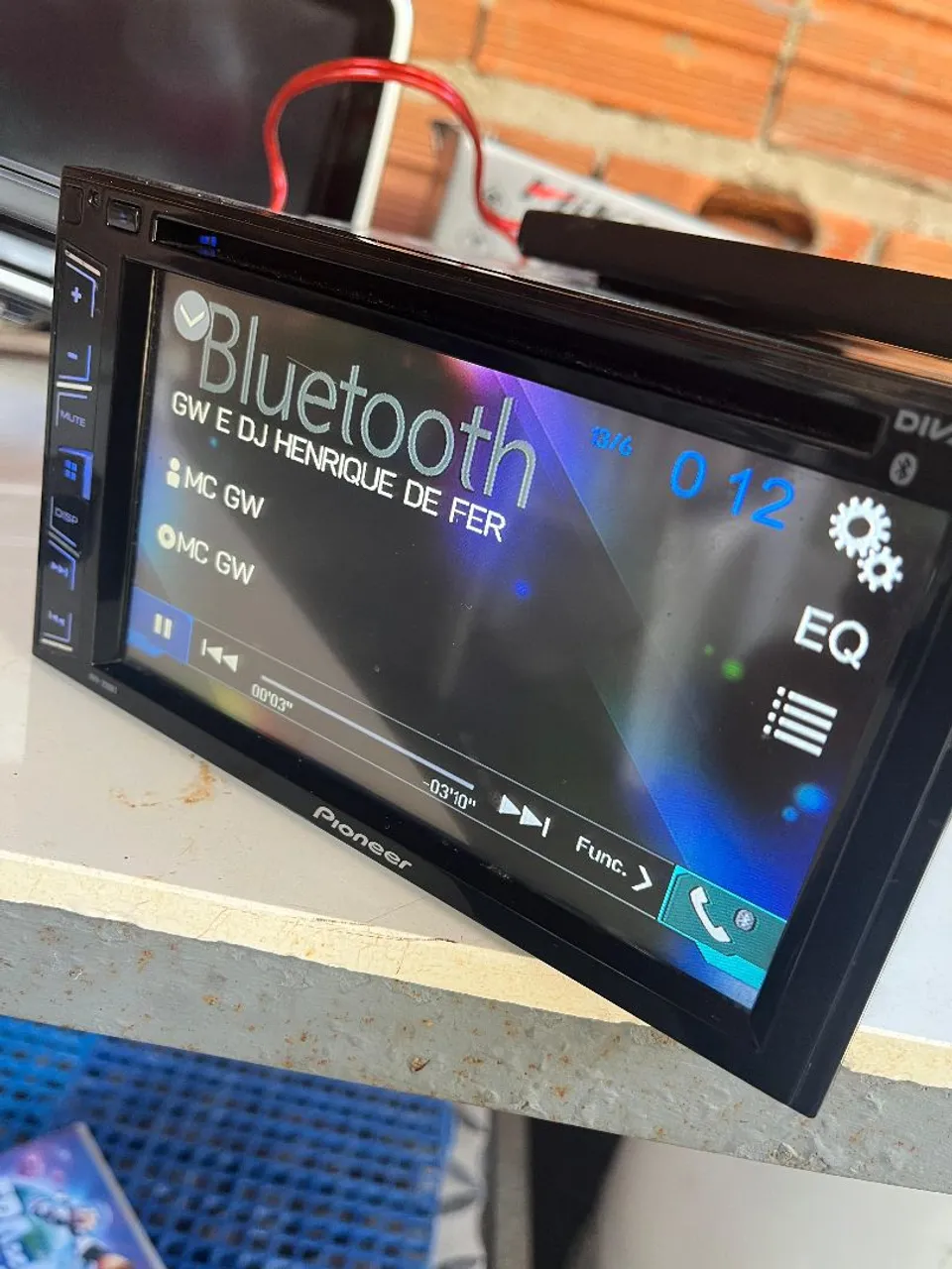 Som Automotivo Pioneer Bluetooth