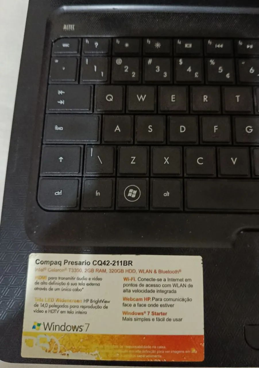 Notebook Compaq Presario CQ42-211BR - Foto 3