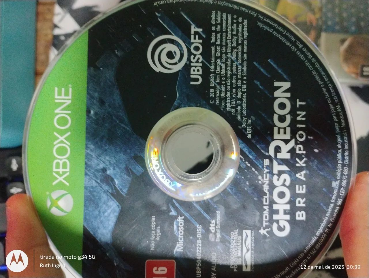3 jogos de Xbox One - Ghost Recon Breakpoint, Far Cry 5 e PES 2020 - Foto 2