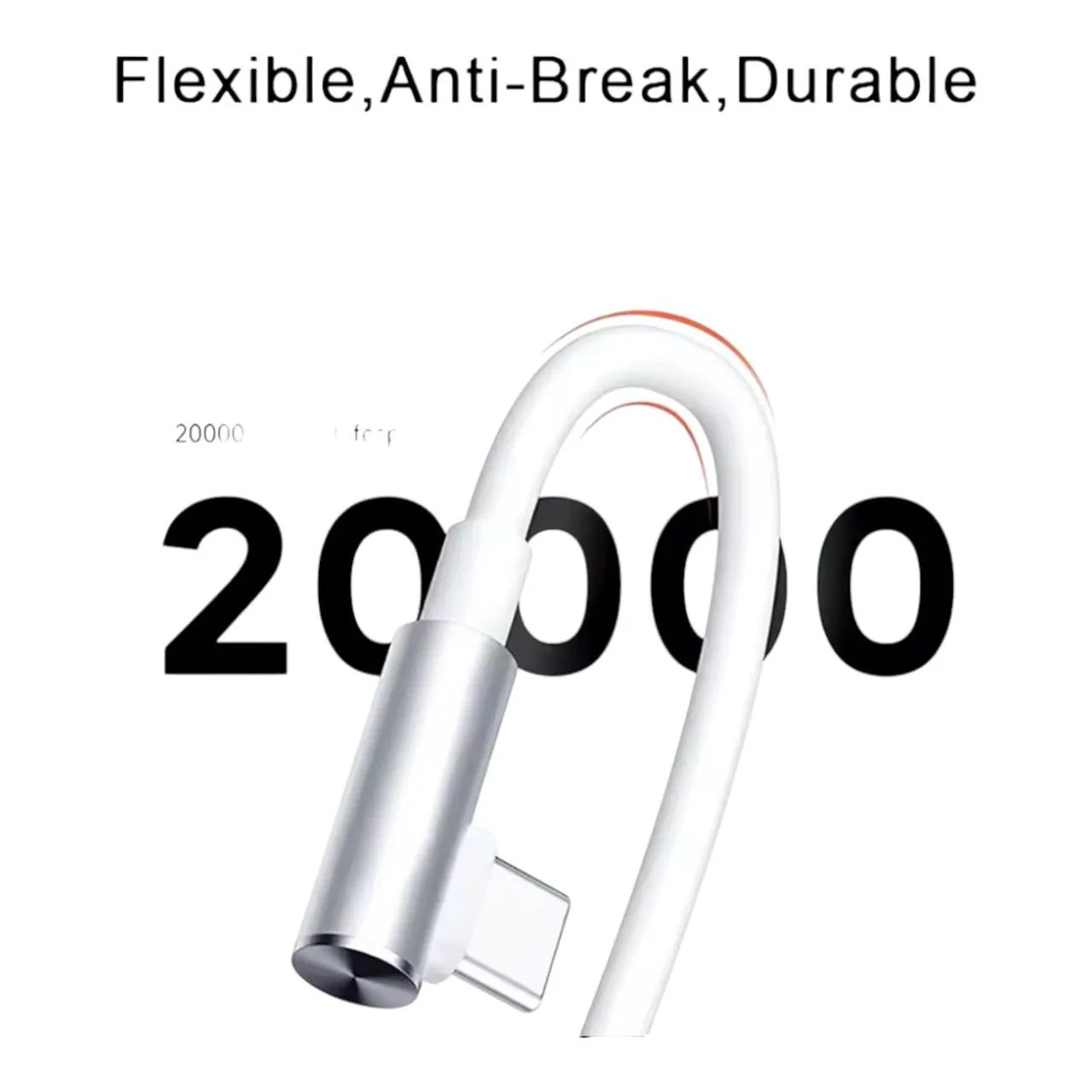 CABO TURBO XIAOMI 1.8METRO ORIGINAL EM 90GRAUs - Foto 2