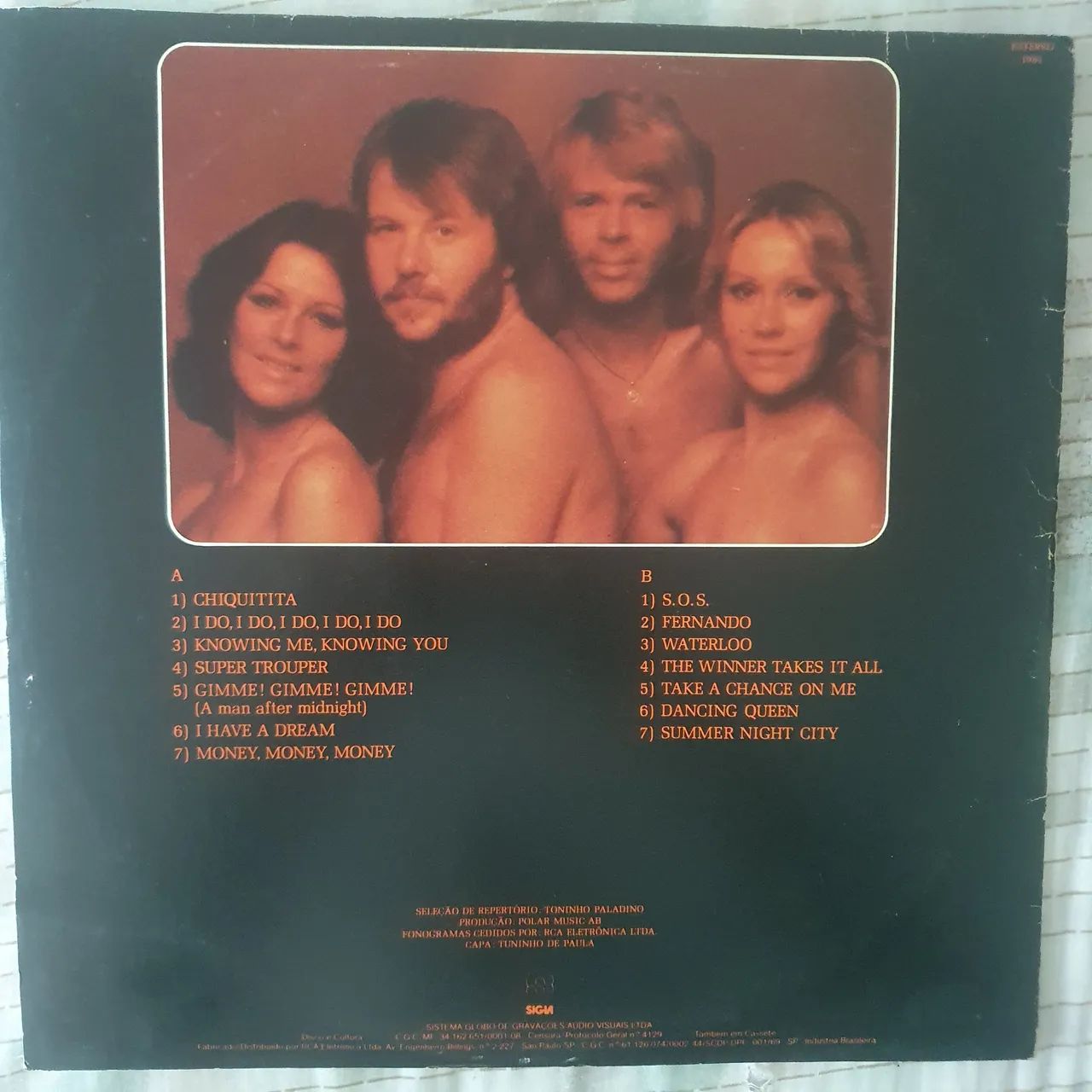 Disco de Vinil ABBA - Dez Anos - Foto 2