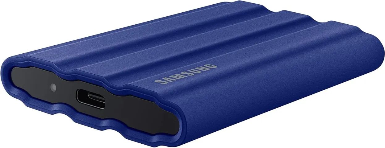 Samsung 2TB T7 Shield Portable SSD (PRETO E AZUL) (Acompanha Case de Brinde)  - Foto 2