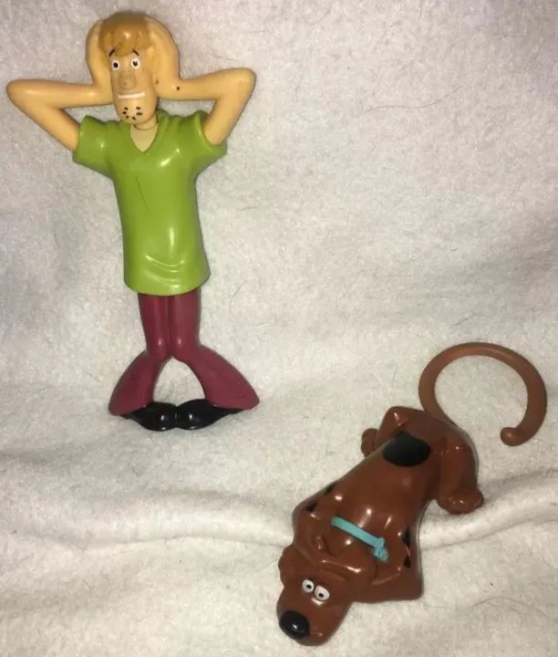 Scooby-Doo - Boneco do Scooby e do Salsicha