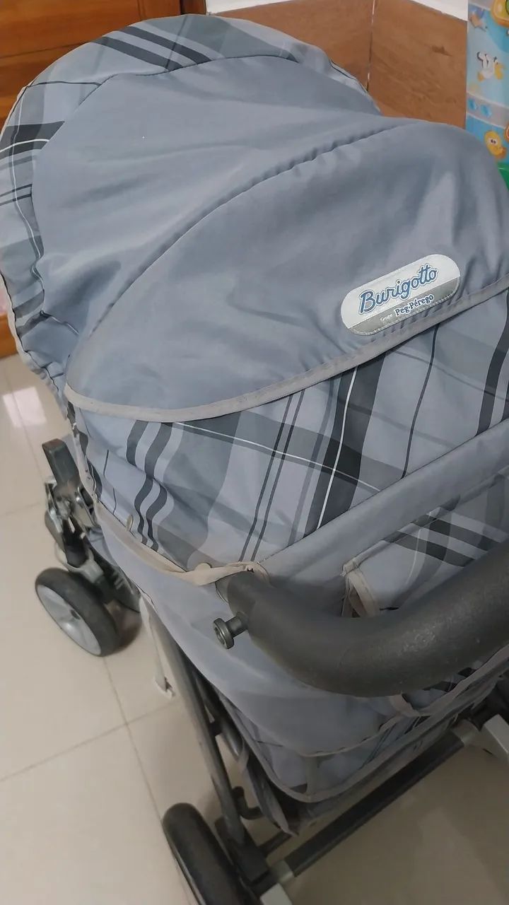 Carrinho bebê com bebê conforto  - Foto 2