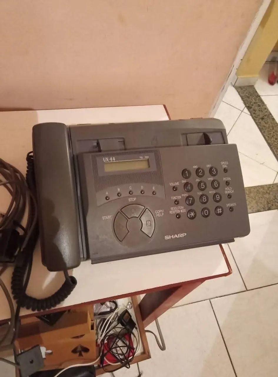Fax Sharp UX-44 completo 