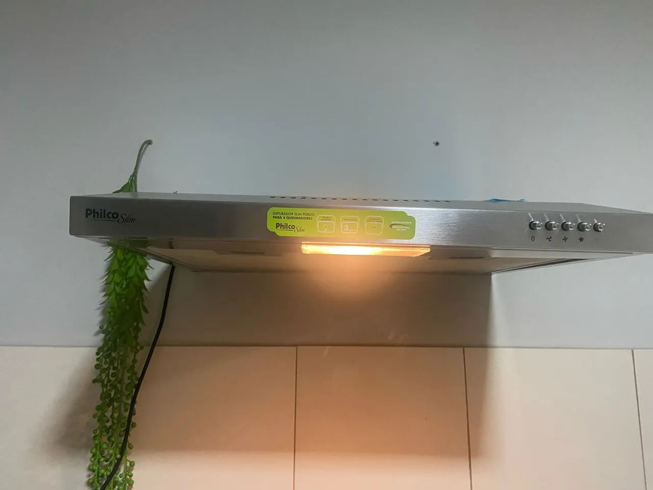 Depurador de Ar Philco Slim para 4 Queimadores