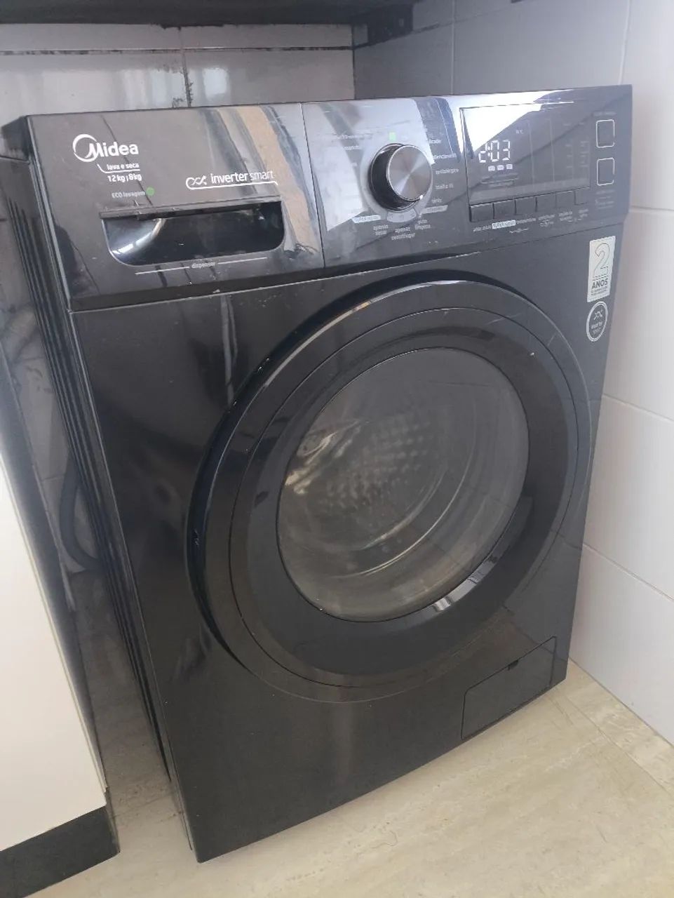 Máquina de Lavar e Secar 12kg - Inverter Smart - 2 Anos de Garantia - Foto 2
