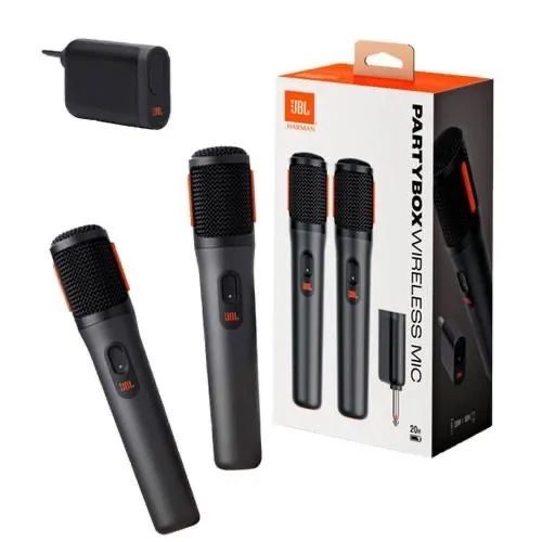 Microfones Sem Fio JBL Partybox - NOVOS