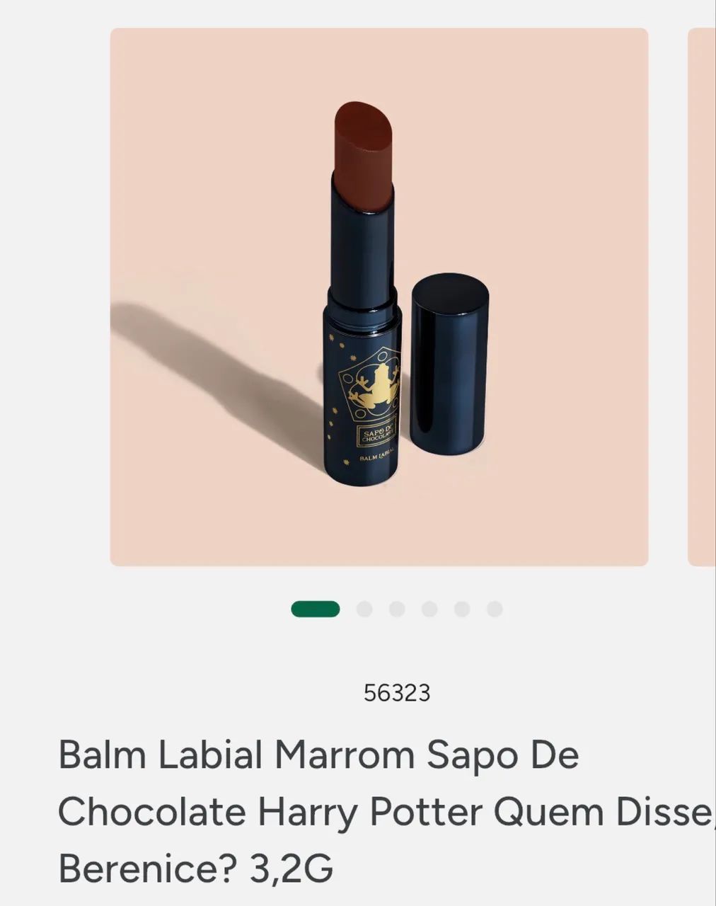Balm marrom Harry Potter 