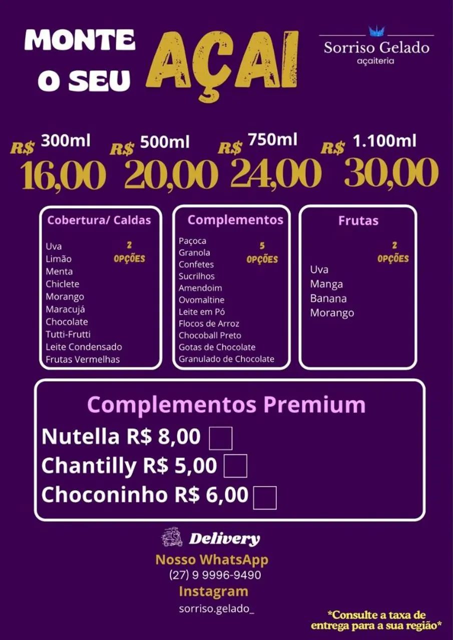 Açaíteria - Sorriso Gelado - Foto 3