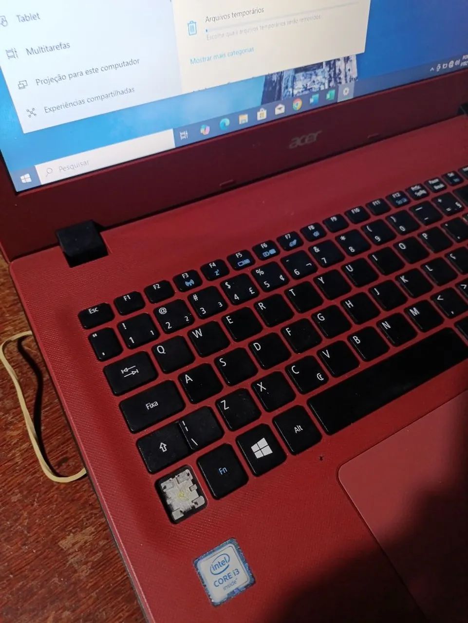 Notebook Acer Vermelho aspire e 15 - Foto 5