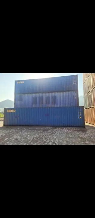 Container Marítimo 20 e 40 Pés pra todo Brasil  - Foto 2