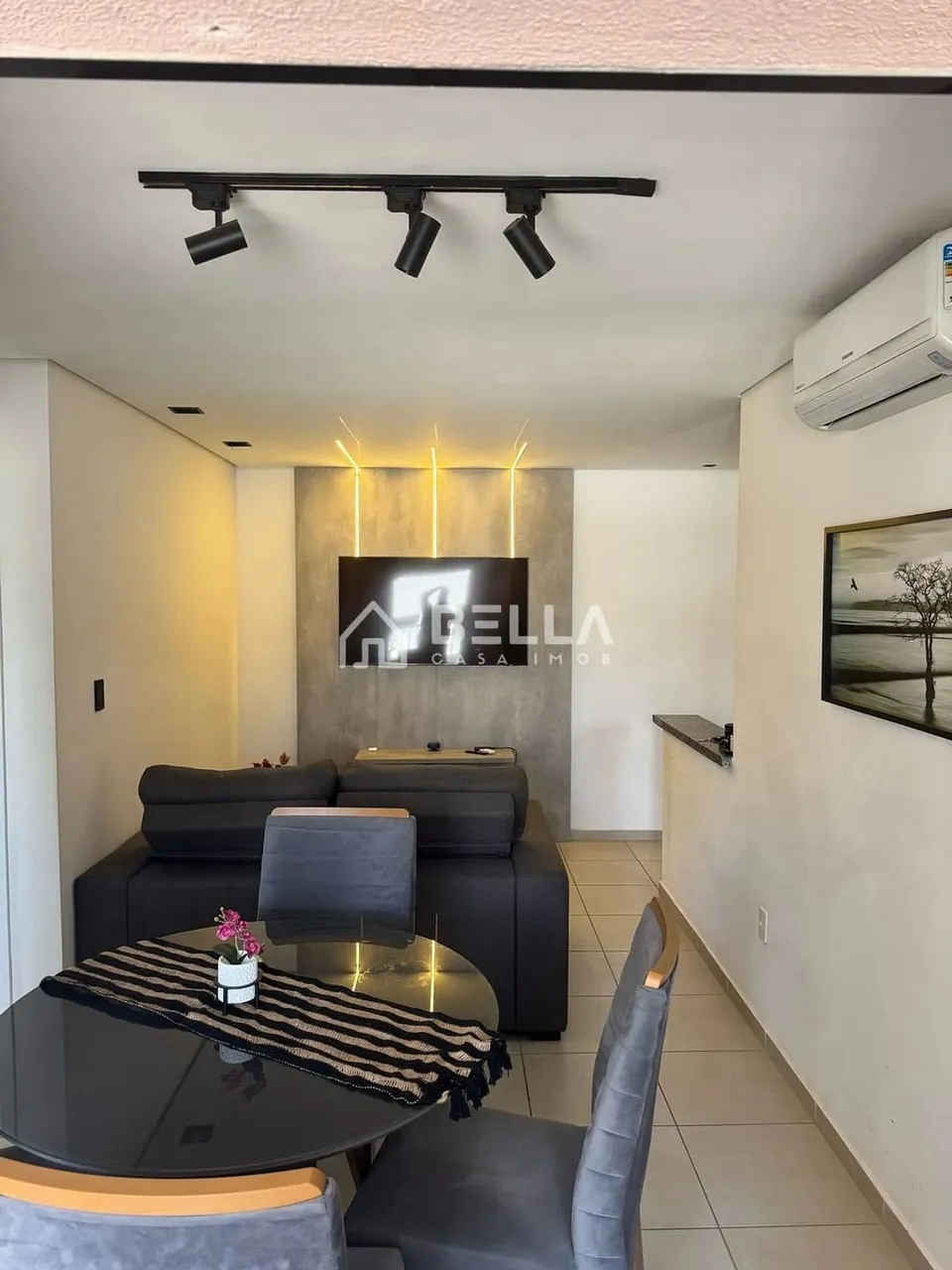Apartamento para locação: Totalmente Imobiliado 2 quartos (sendo 1 suíte) Vila Rica, Soroc