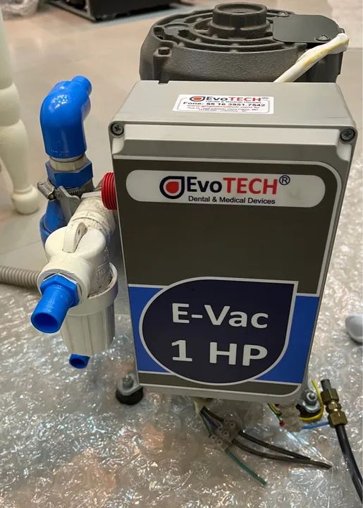 Compressor odontológico + Bomba a vácuo + Dreno automático - Foto 2