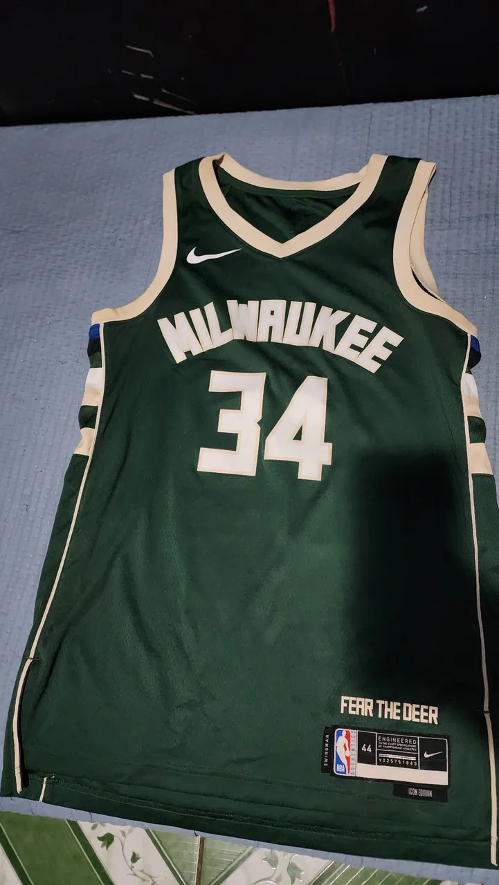 Camisa de Basquete Milwaukee Bucks original