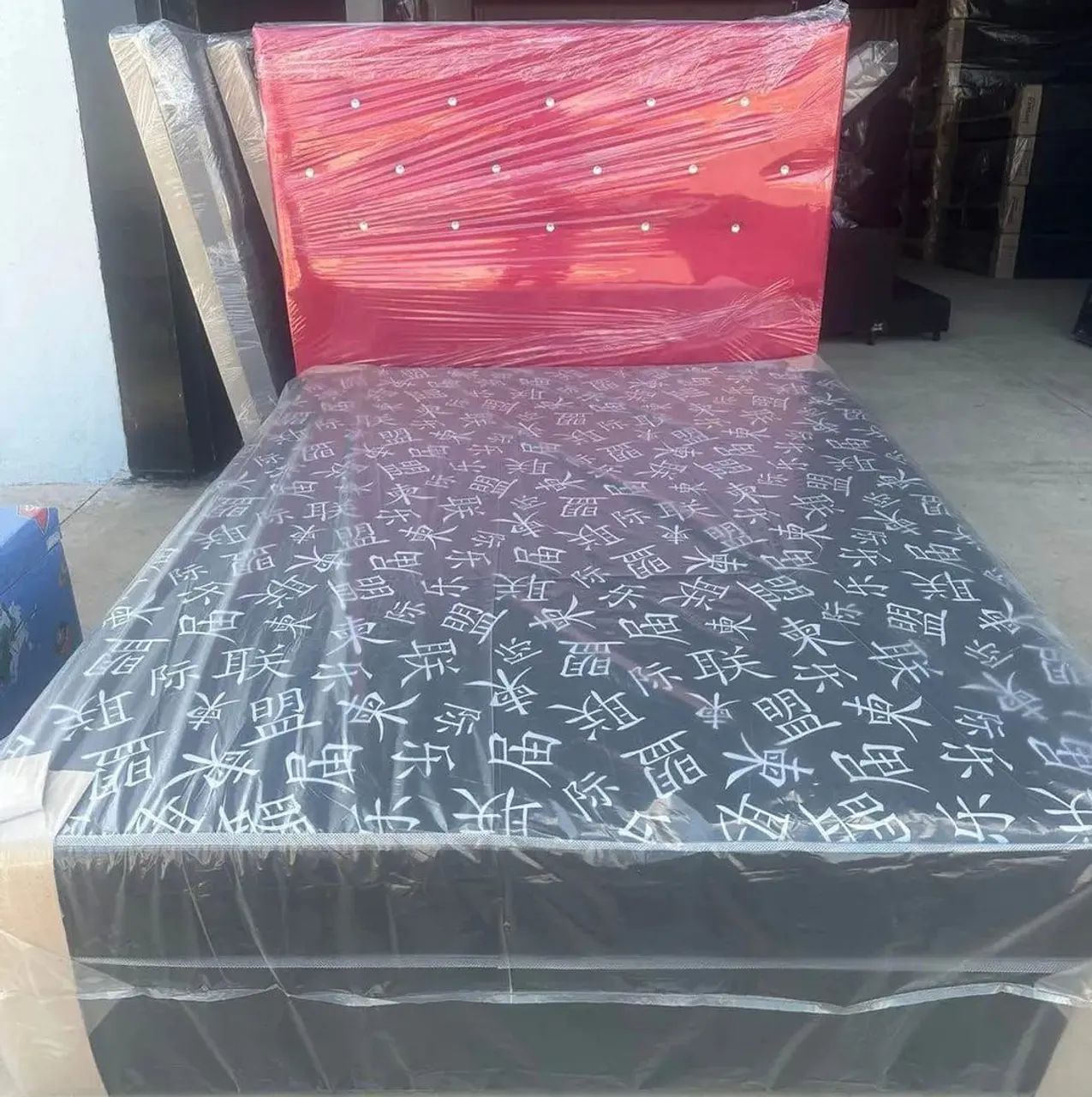 Cama Box Casal com colchão e Cabeceira! Frete grátis  - Foto 4