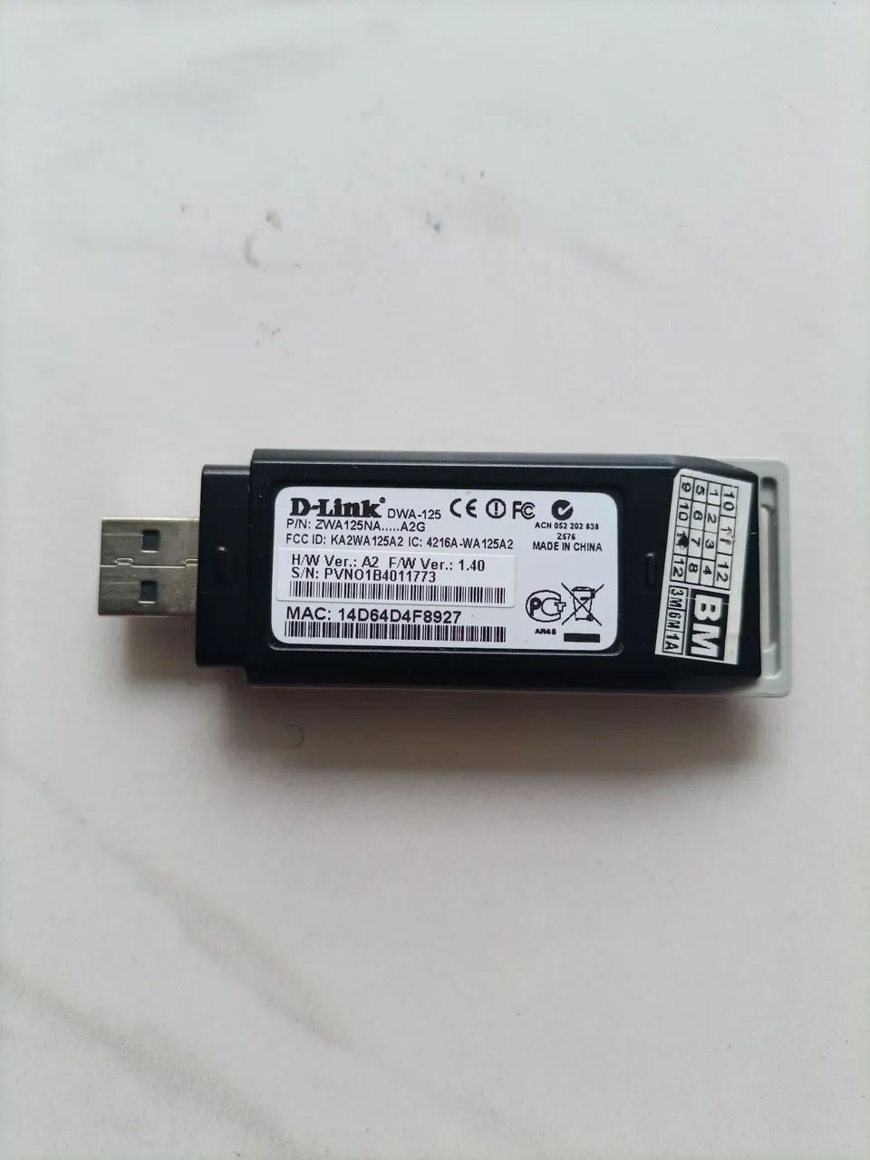 Adaptador Wifi Para PC Notebook TPLink DWA-125 - Foto 2