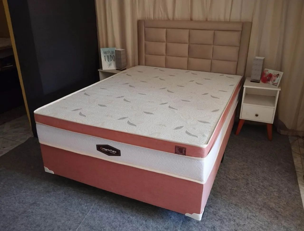 Cama Box Casal molas ensacadas  - Foto 3