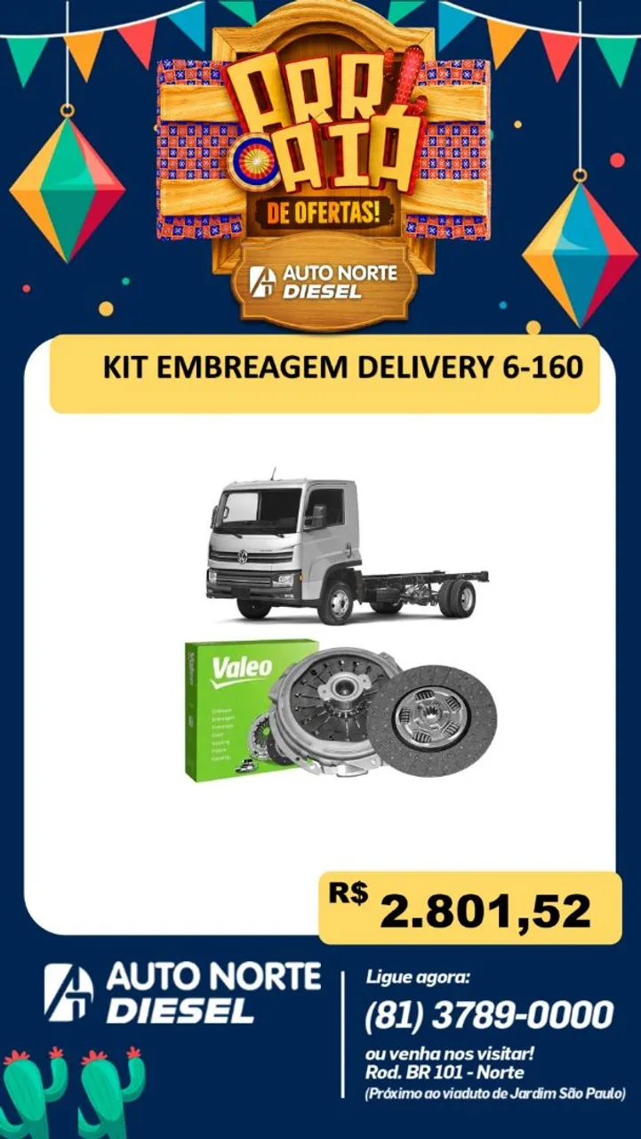 Kit Embreagem VW