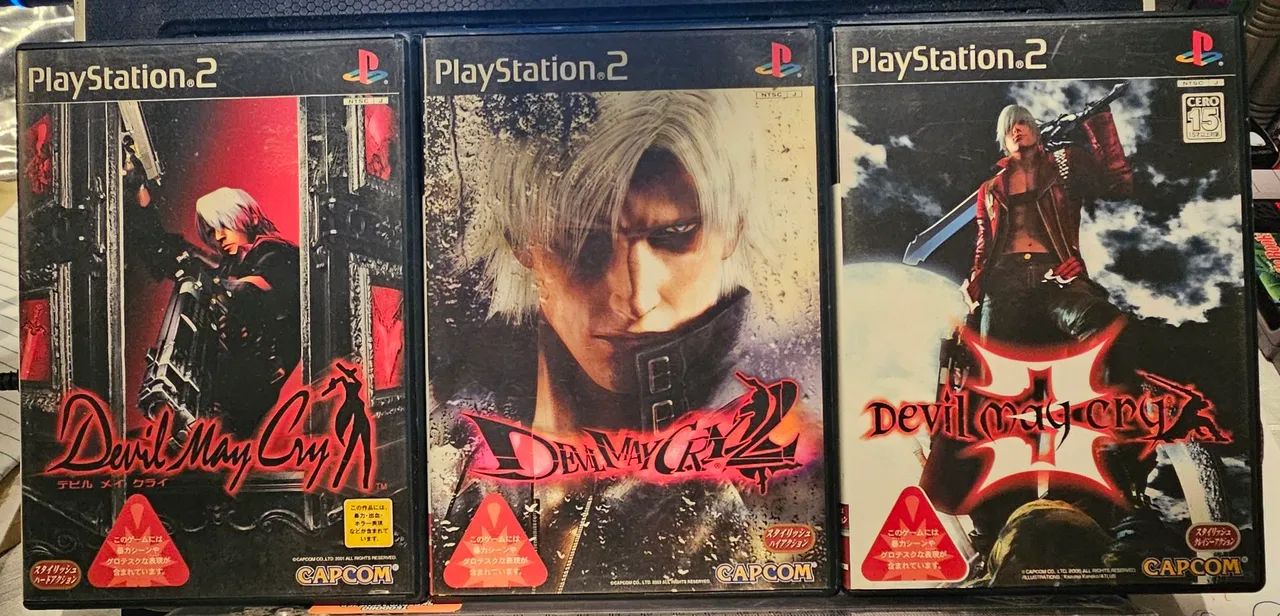 Trilogia Devil May Cry - PlayStation 2