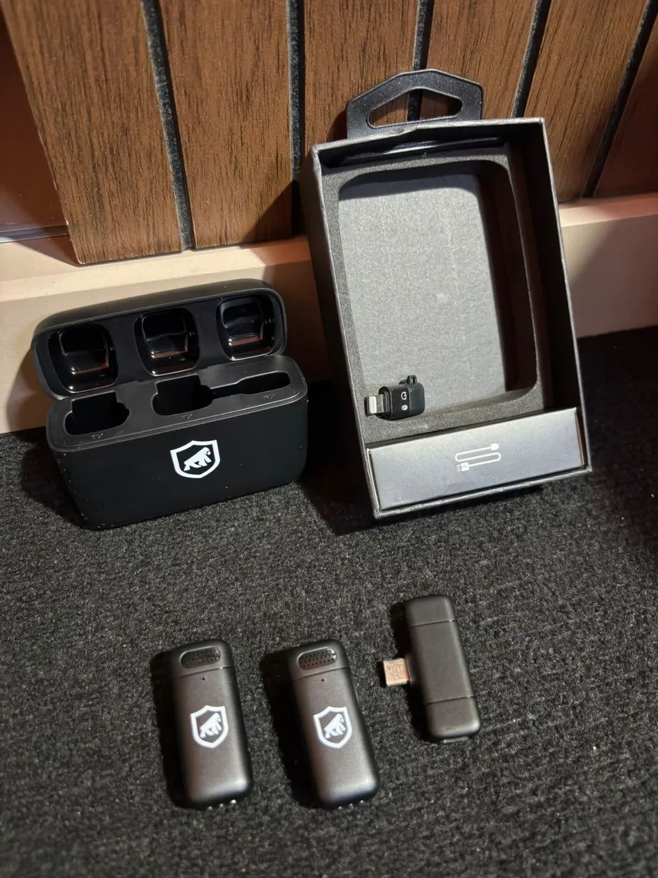 Microfone de lapela Gshield - Foto 2