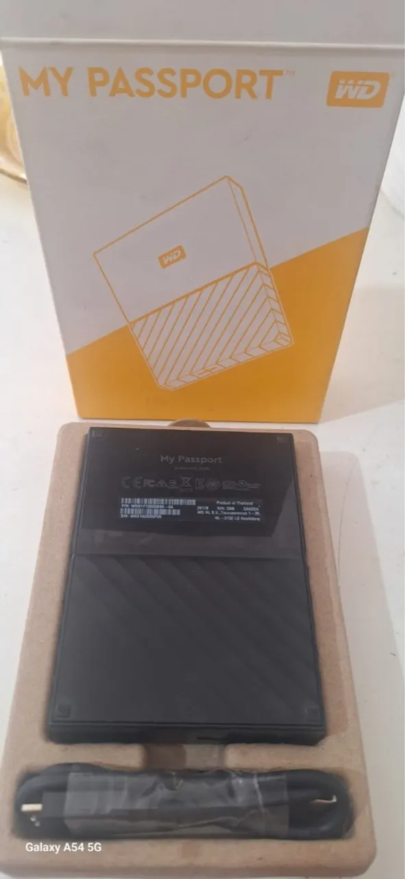 HD Externo WD My Passport