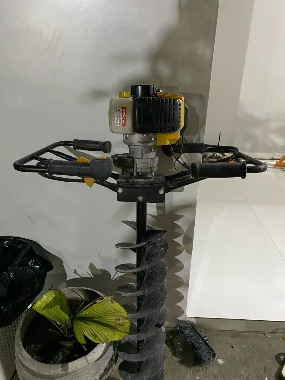 Perfurador de solo a gasolina - Foto 4