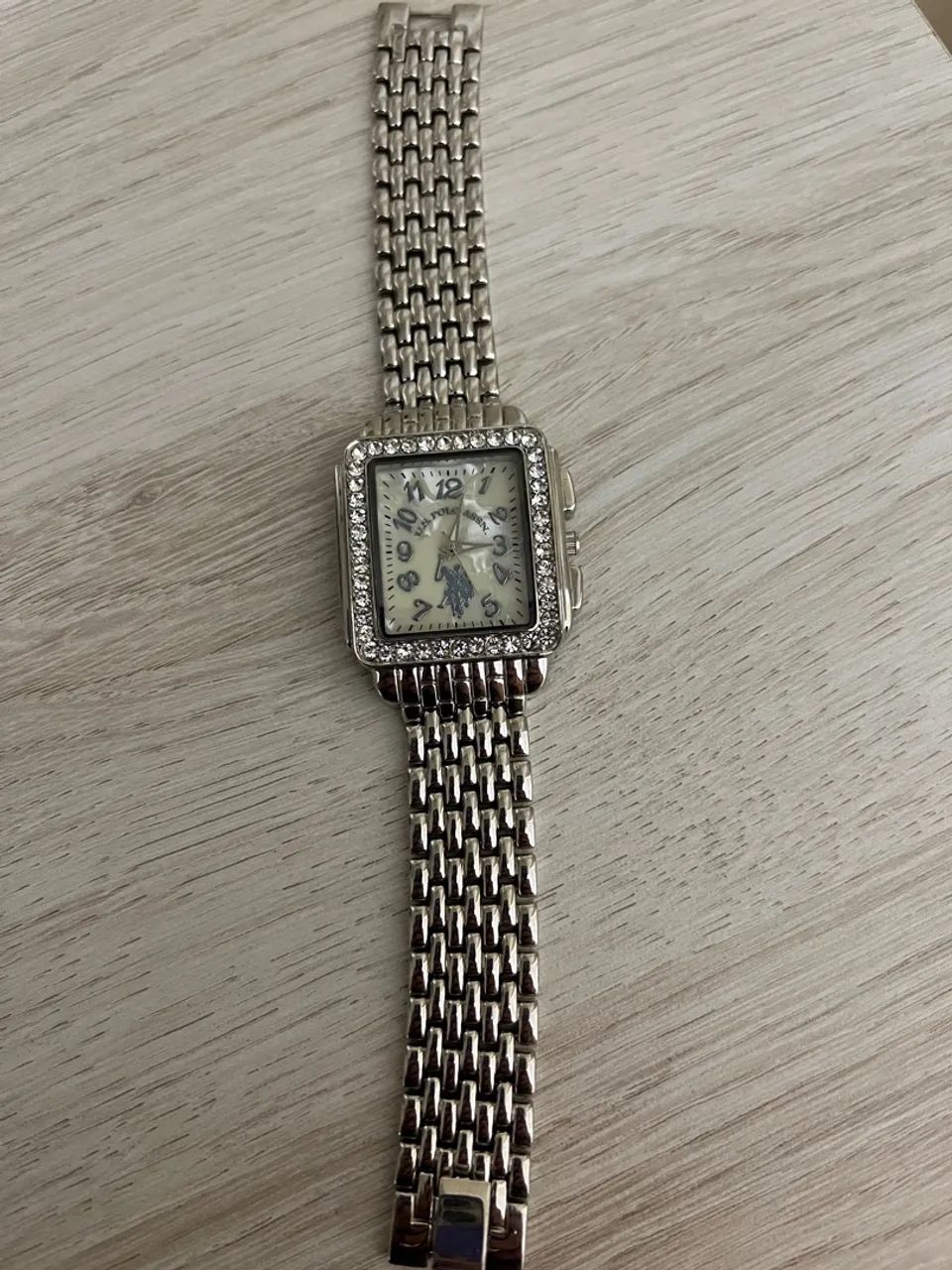 Relógio U.S. Polo Assn. Feminino com Strass - Foto 2