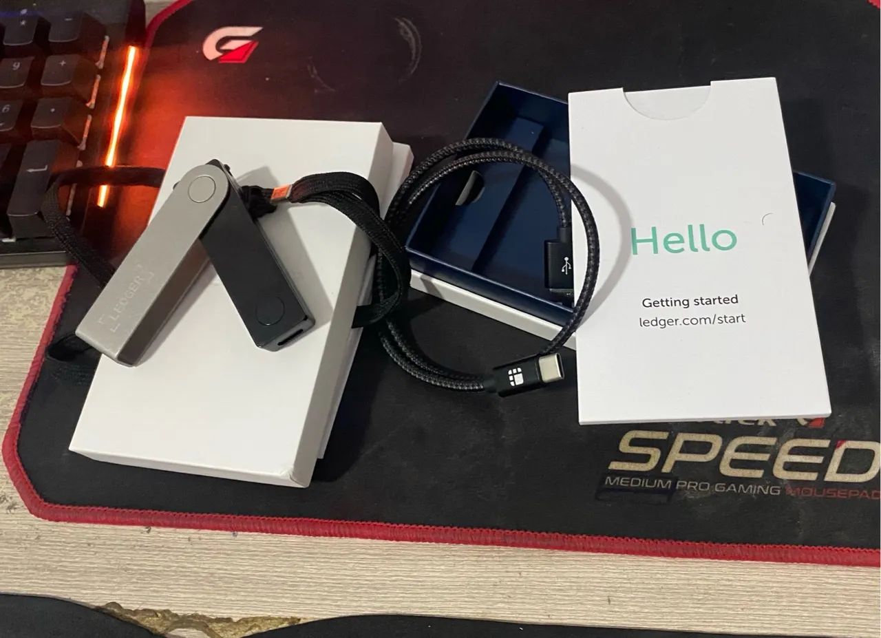 Ledger nano X - Carteira de criptomoedas