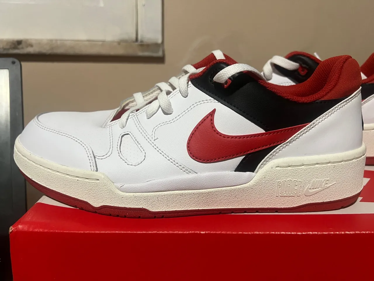 Tênis Nike Full Force 1 Low Vermelho original - 42 original