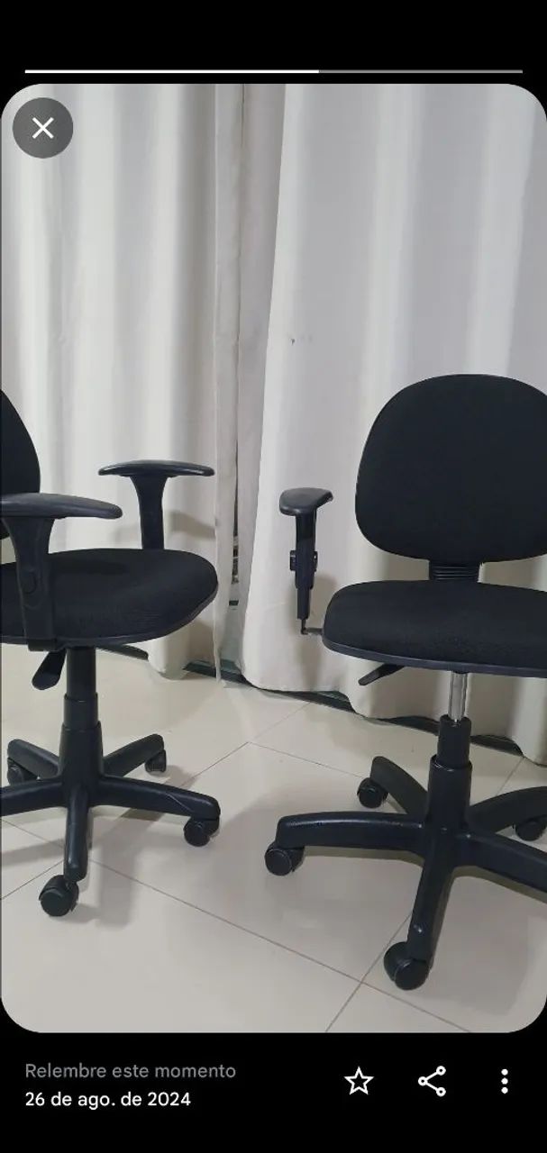 Cadeiras de Escritório Novas - Conforto e Qualidade - Foto 5