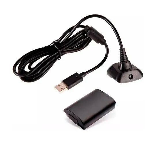 Carregador E Bateria Para Controle Xbox 360  - Foto 3