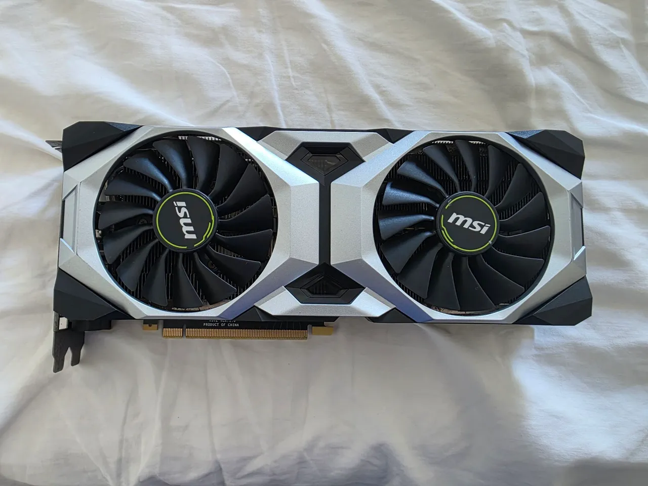 Placa de Vídeo MSI 2080 8G OC