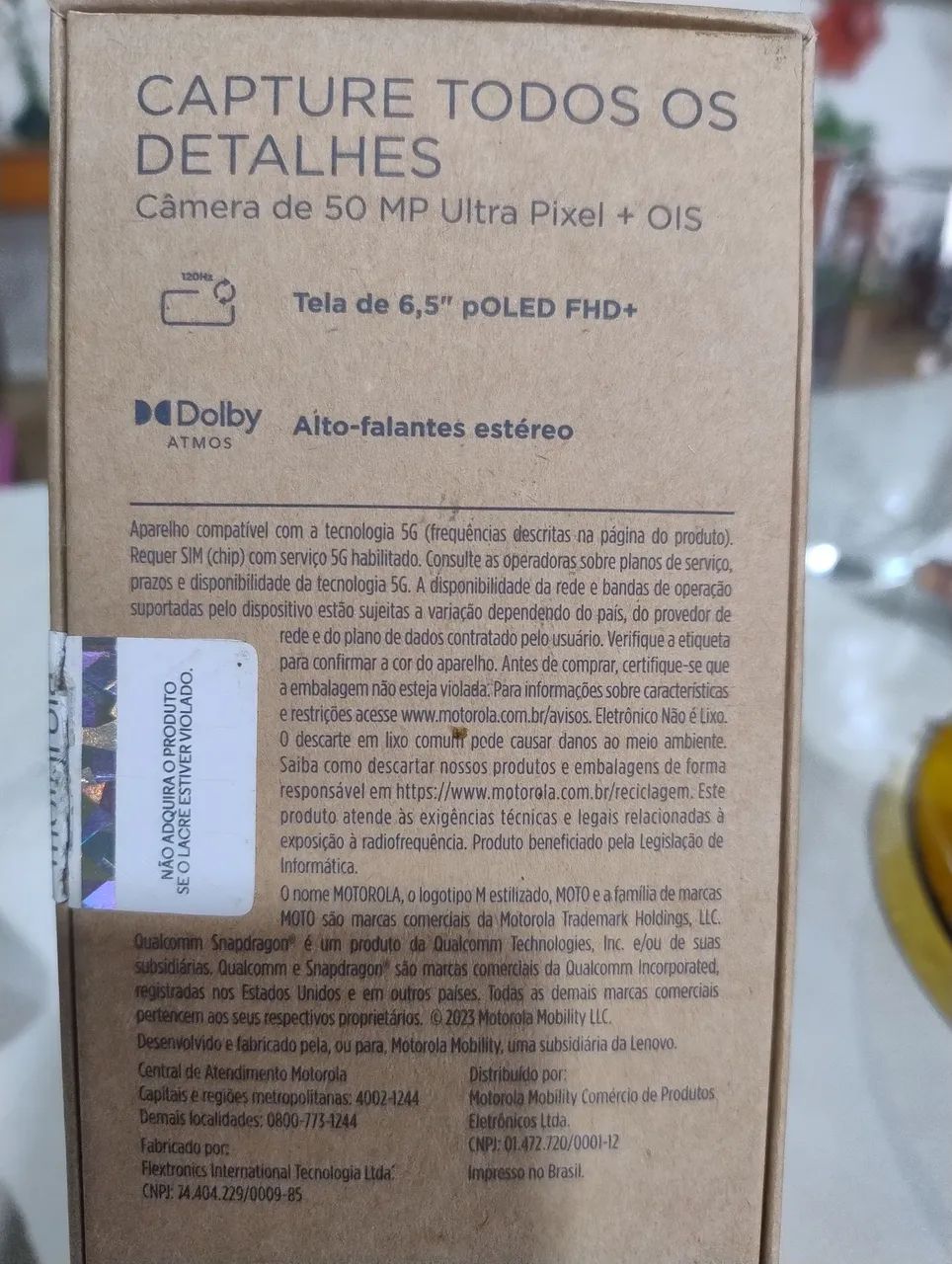 Celular Motorola G84 pouco tempo de uso. - Foto 5