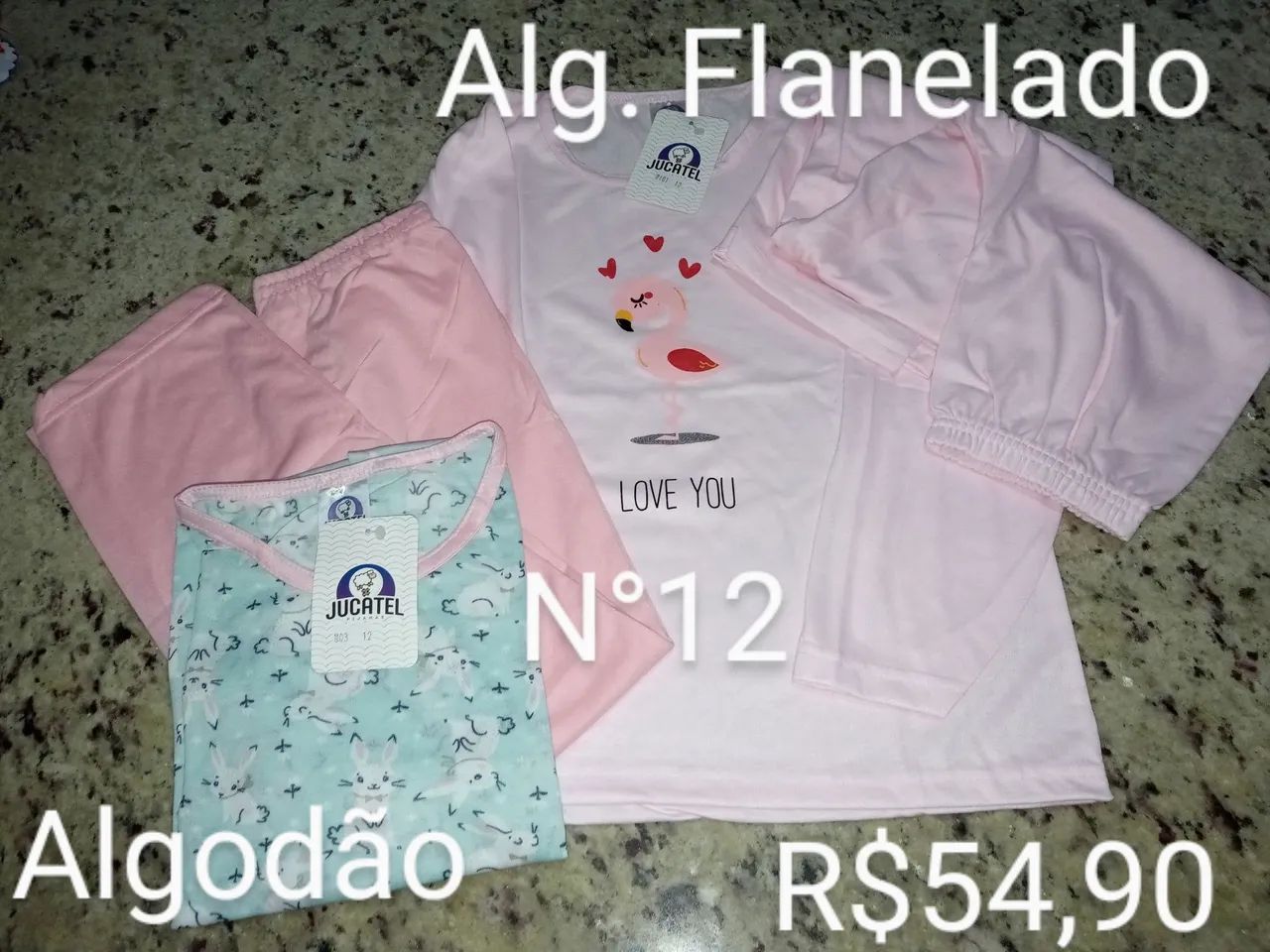 Pijamas de algodão infantil Menina - Foto 4