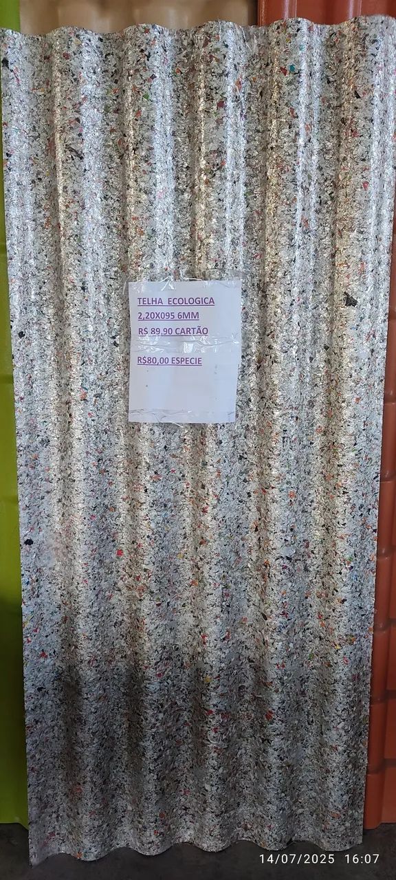 Telha Ecológica 2,20x095 6MM