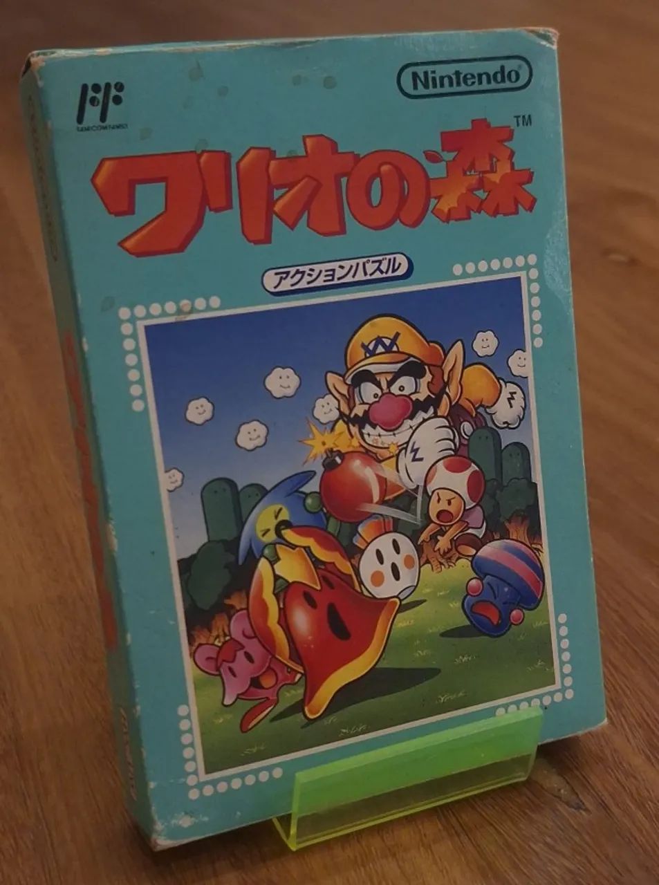 Jogo Warios Woods de Famicom Original e Completo