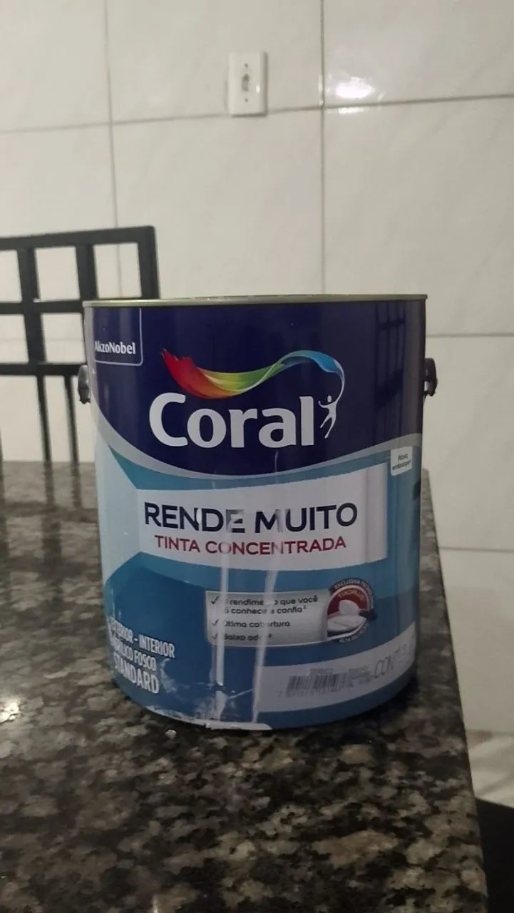Tinta Coral Rende Muito - Tinta Concentrada