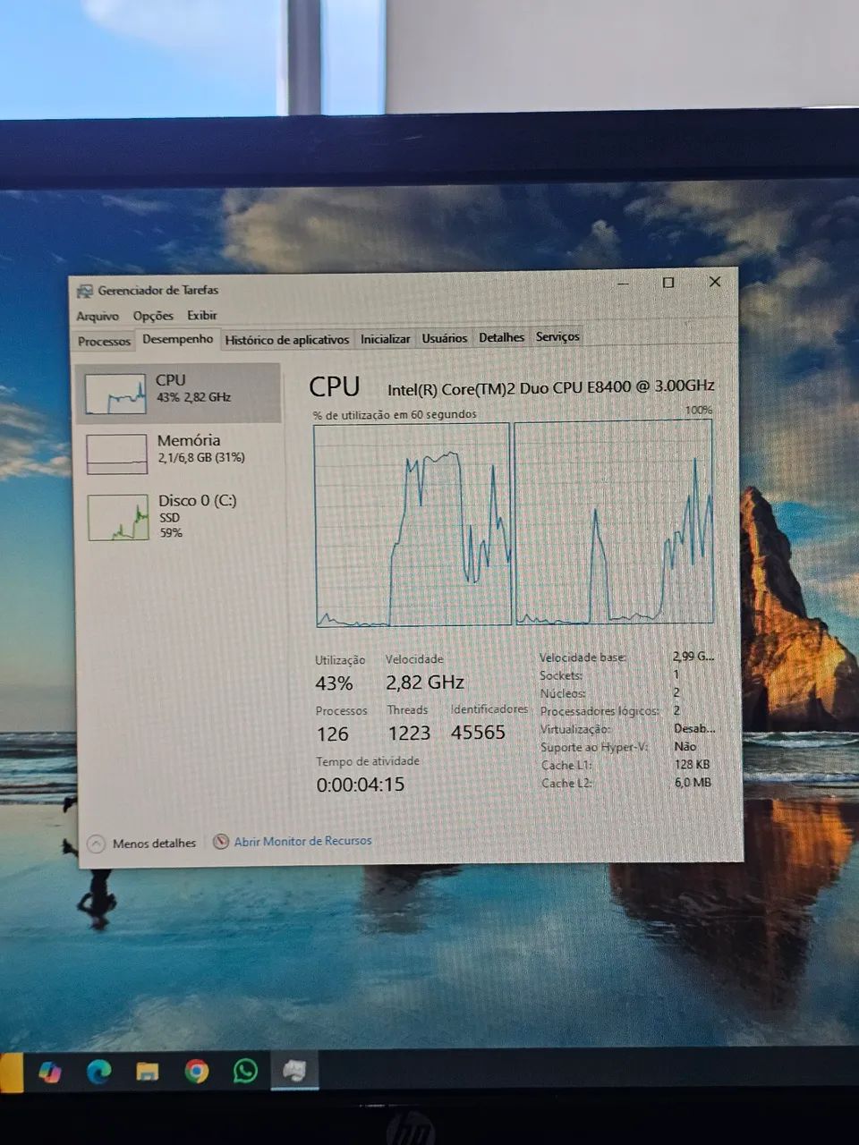 Computador Dell 5 GB RAM e SSD 120 - Foto 3