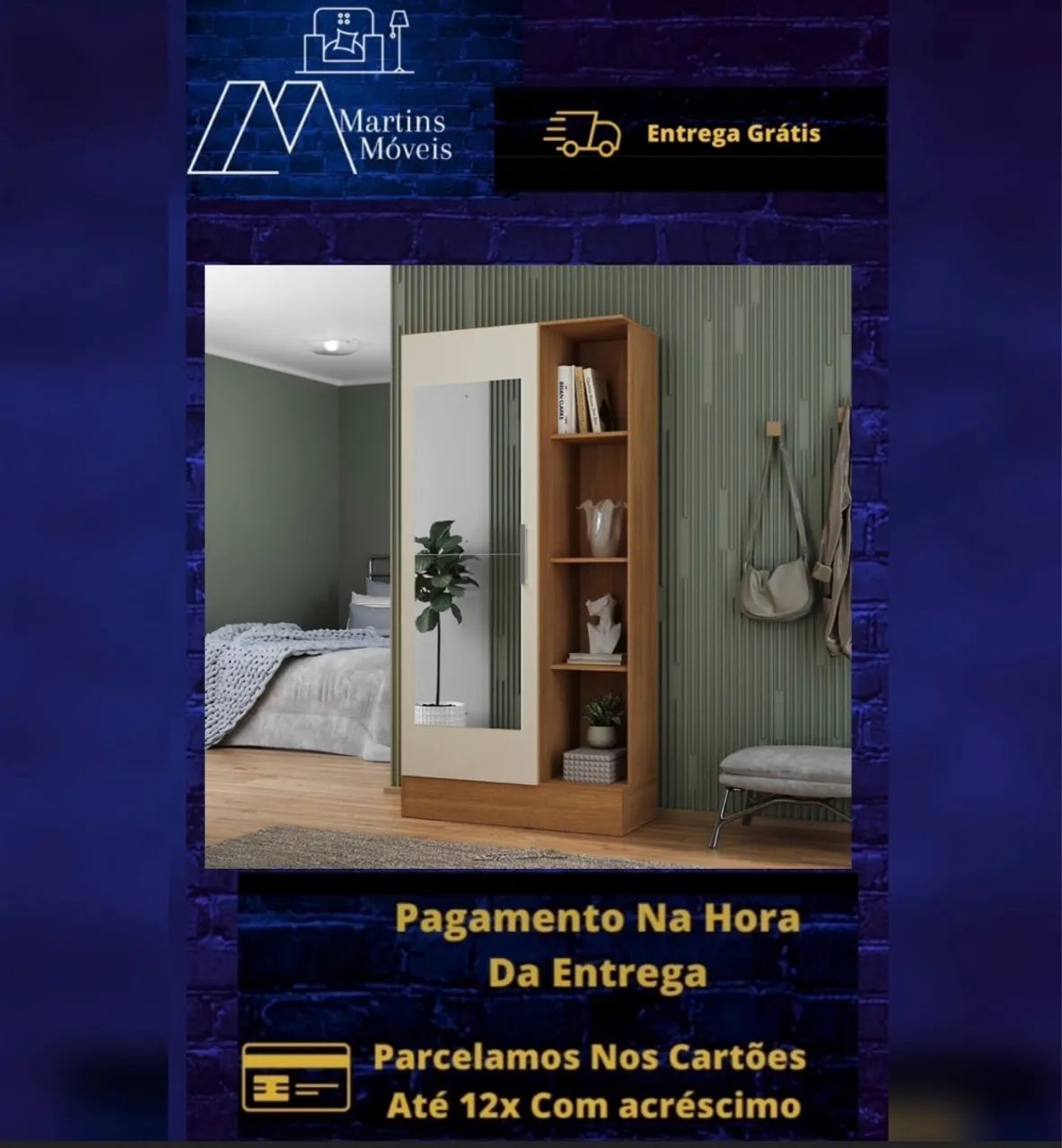 Armário com Espelho e Prateleiras em Promoção - Foto 2