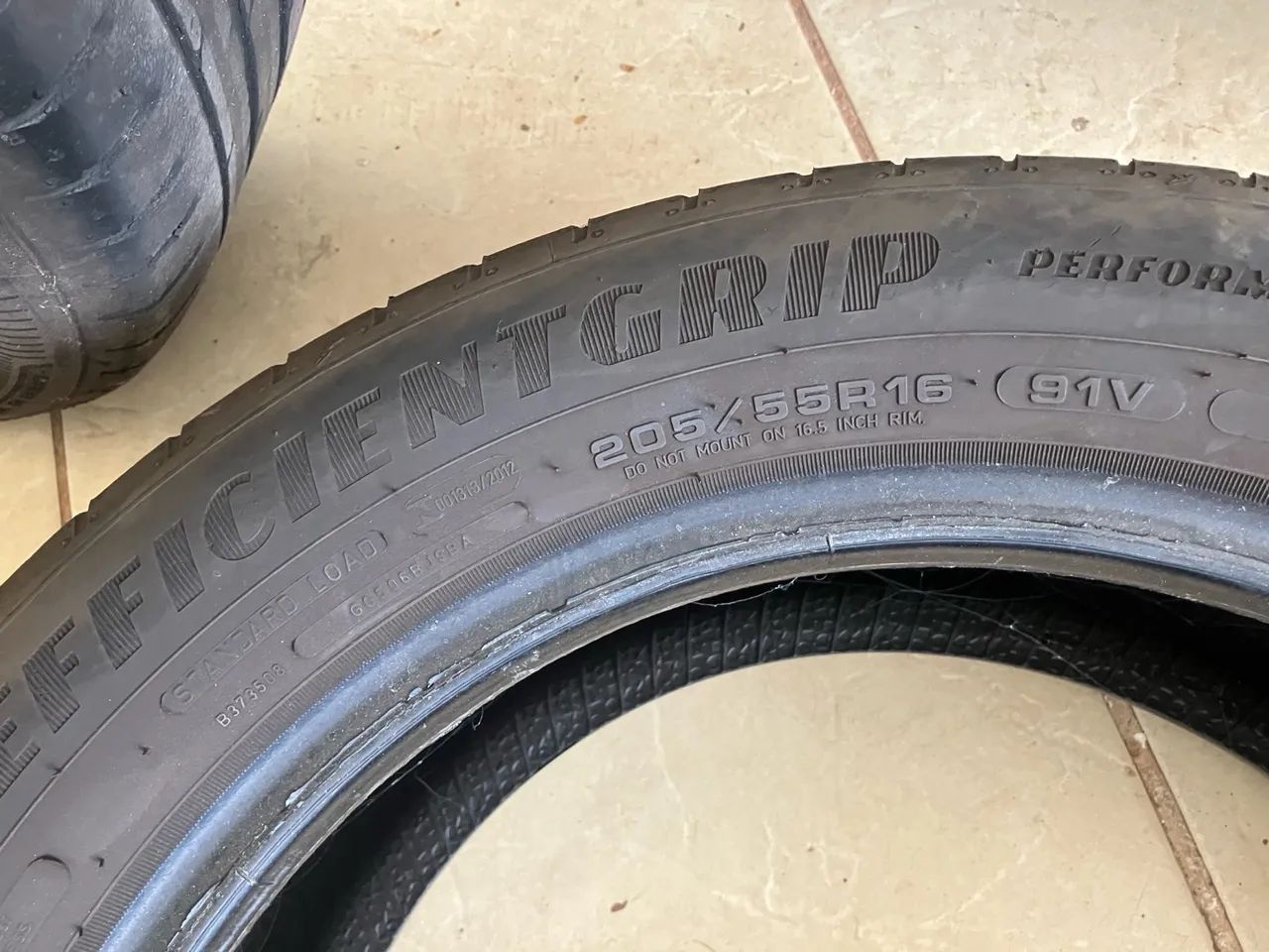 2 Pneus Goodyear EfficientGripp 205/55/r16 - Foto 3