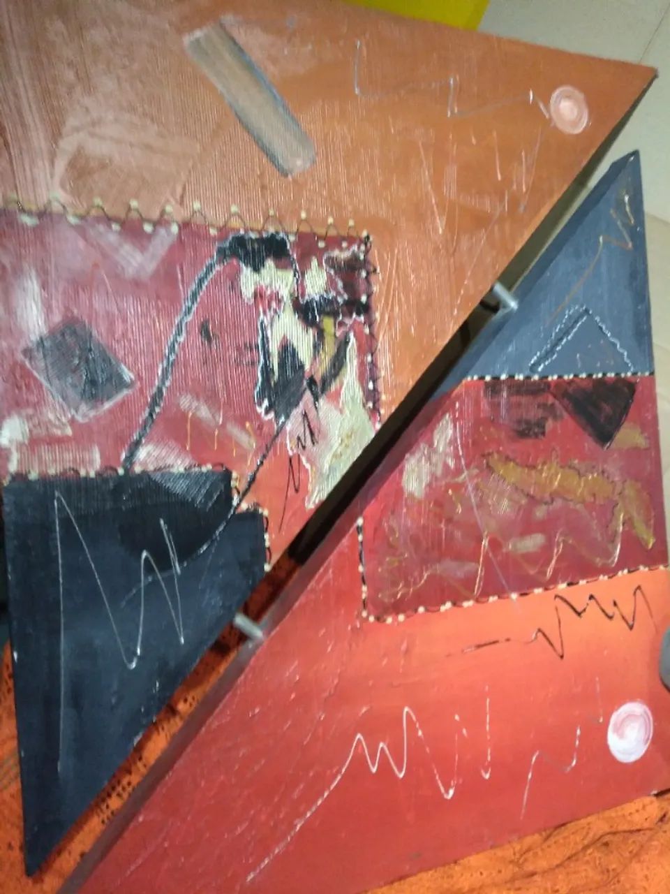  quadro com pintura plástica  - Foto 5