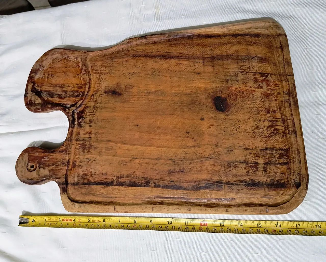 Tábua de madeira para churrasco