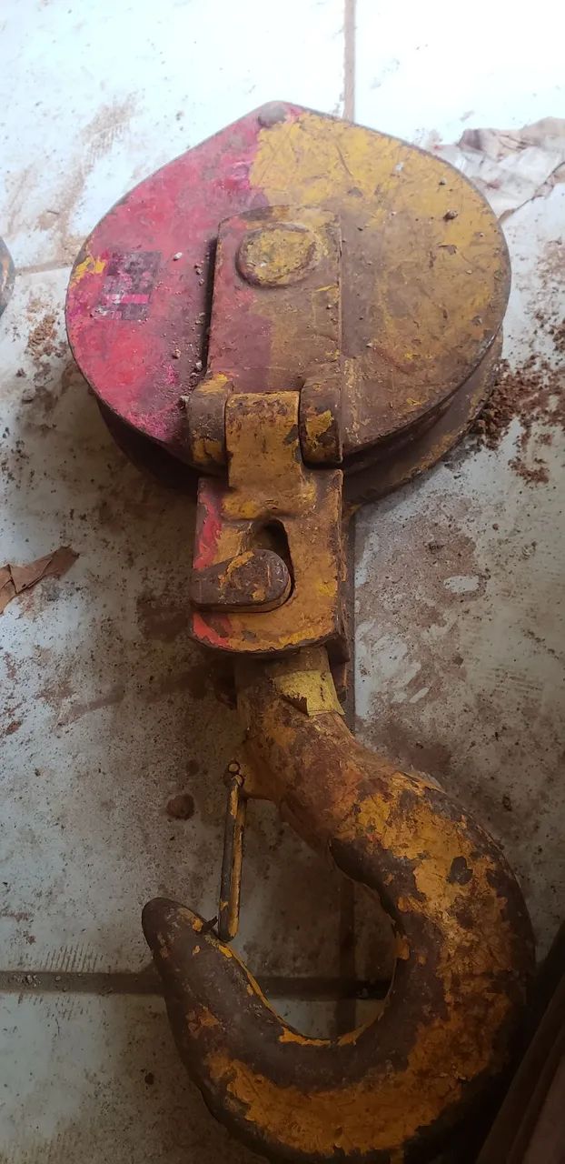 Gancho Moitão 4 Ton Para Talhas e Guinchos - Novo - Foto 2