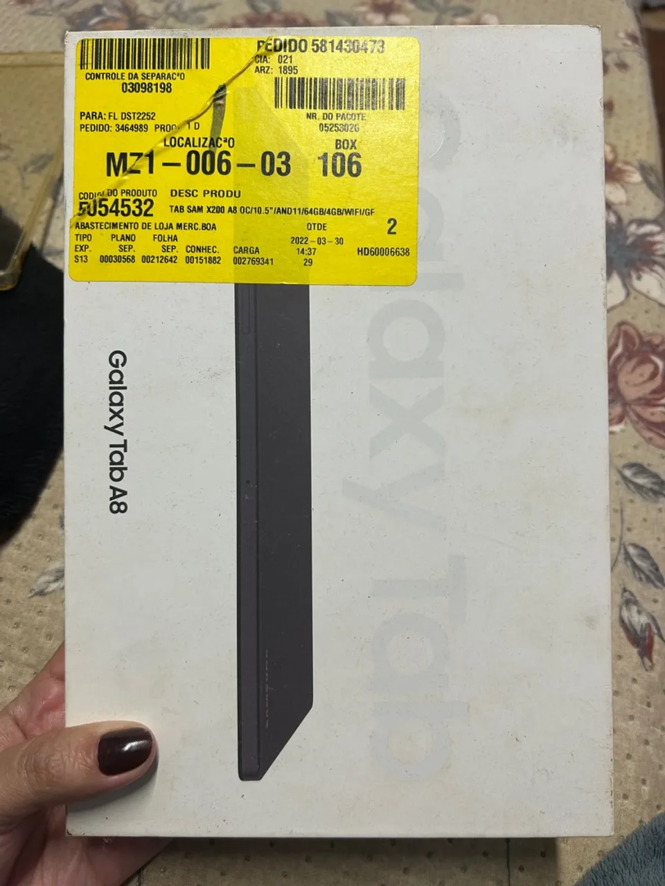 Galaxy tab A8 64g