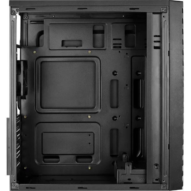 Gabinete Gamer Aerocool Streak Preto RGB Lateral Acrílico - Foto 4